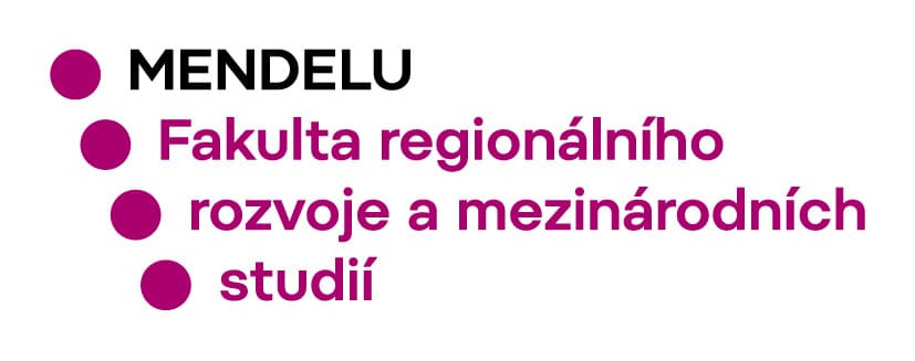 Mendelu FRRMS logo rgb